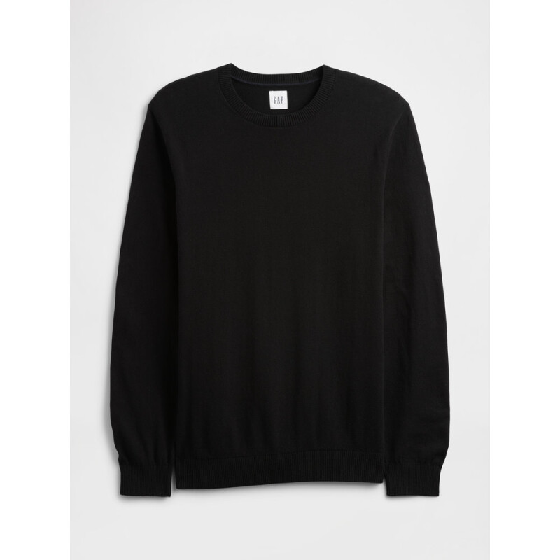 V-FA25 SOLID CORE CREW TRUE BLACK