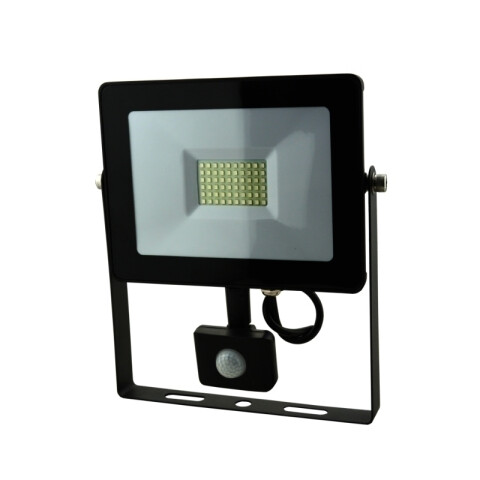 Proyector LED c/sensor mov. 50W cálida exterior IX1577