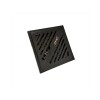 Rejilla Negro Mate con anti insectos 10x10cm DMC Rejilla Negro Mate Con Anti Insectos 10x10cm Dmc