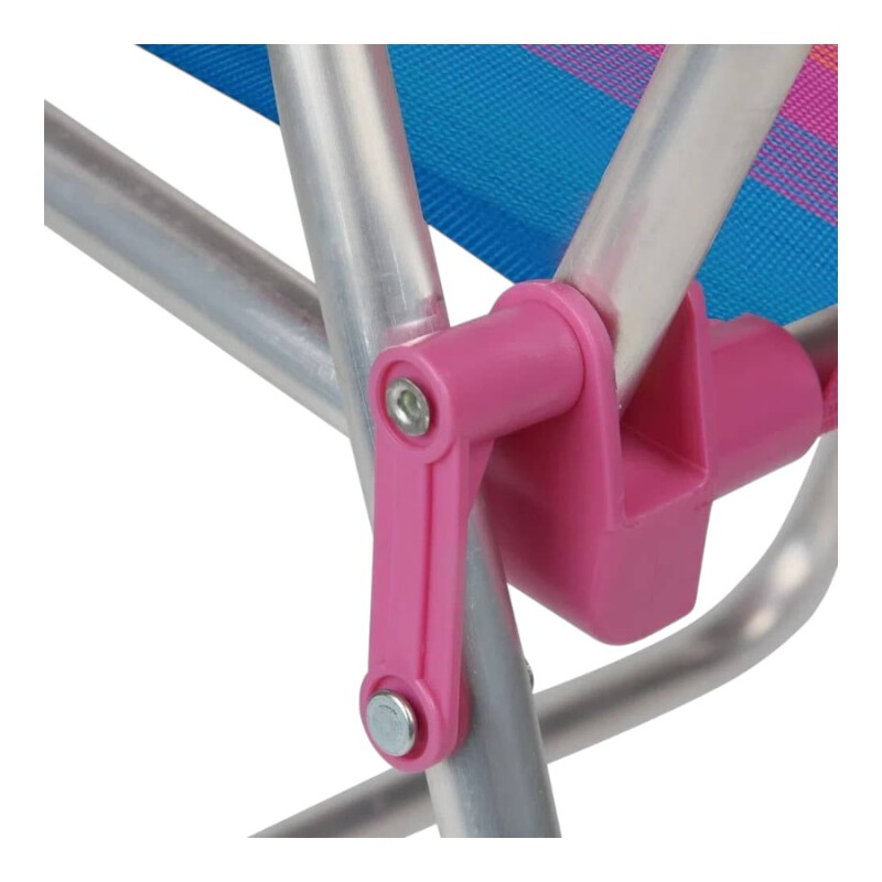 Silla Infantil Playa Aluminio Violeta