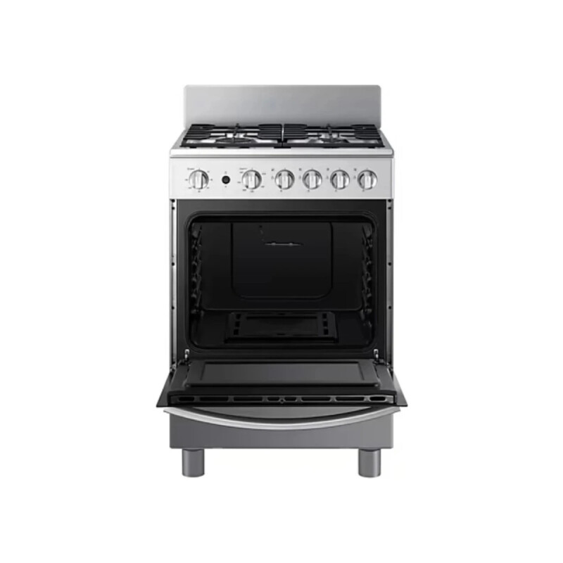 Cocina a Gas Samsung con 4 Quemadores Silver