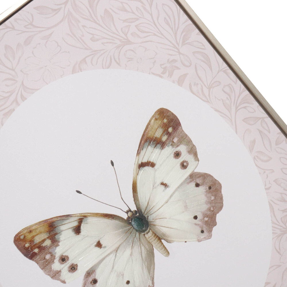 CUADRO BUTTERFLY I, 40 ROSA PAPEL WP2514737A