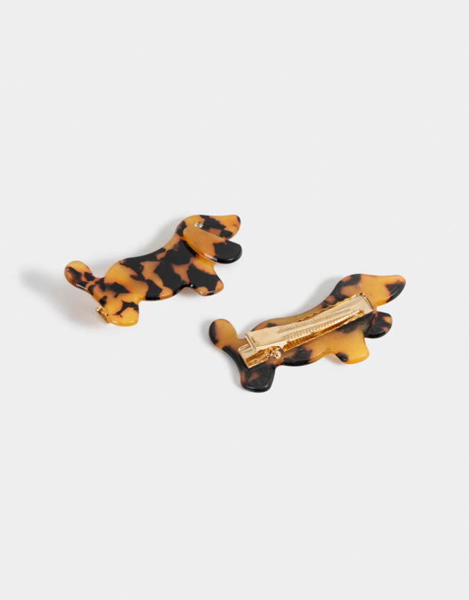 Piquitos Animalito Set De Piquitos Perros Salchicha - Marron Carey