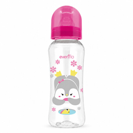 Mamadera Evenflo Forest Bebés 3-12M 240Ml Tetina Flujo Medio Rosa
