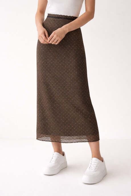 Falda Neoris Estampado 1