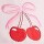Gorro Niña Cherry Print