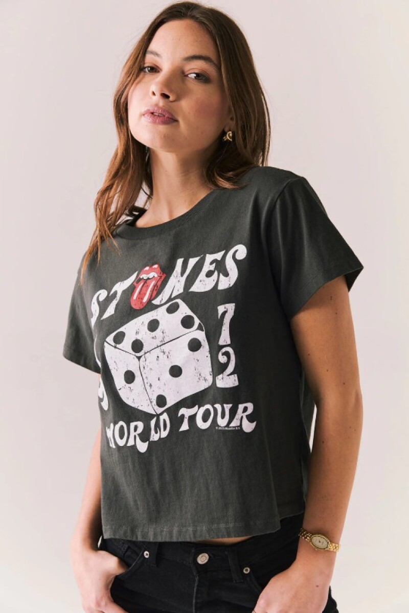 COAST COTTON JERSEY RAMBLER TE Negro