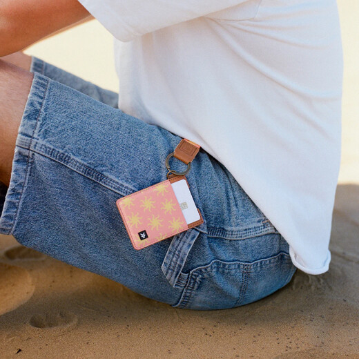 Billetera Thread Vertical Wallet - Rosa Billetera Thread Vertical Wallet - Rosa