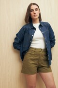 SHORT GIVEN Verde Militar