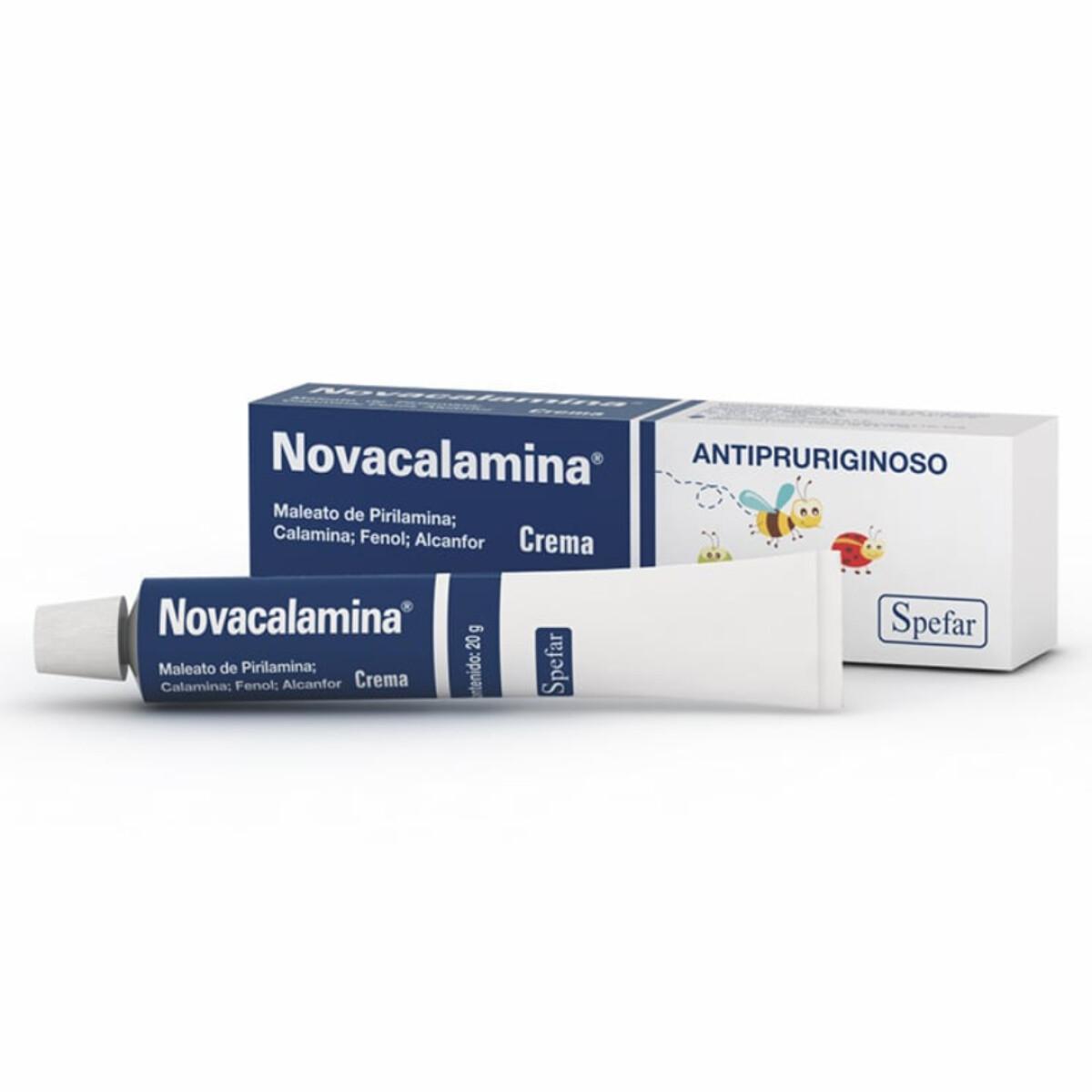 Crema Novacalamina 20 g — Picaduras e irritaciones de piel 