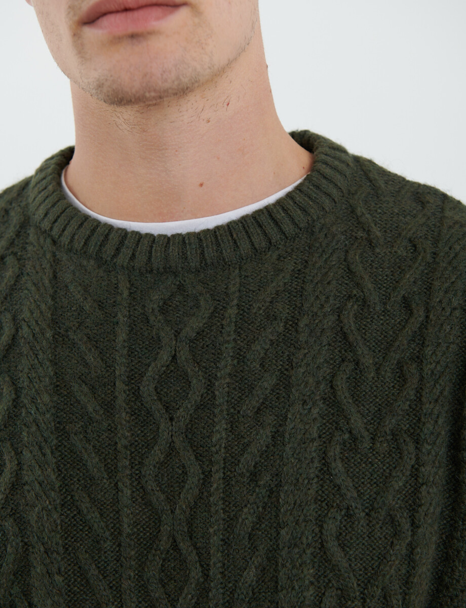 470758 SWEATER FERAUD Verde