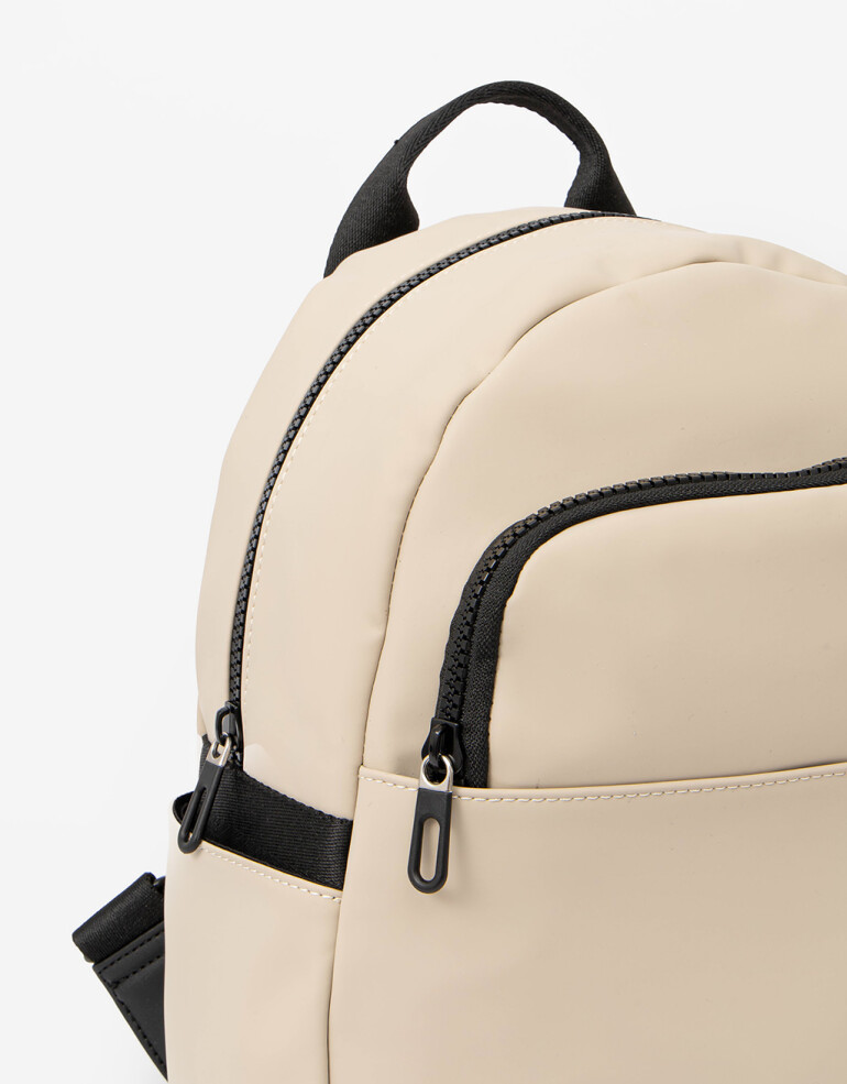 Mochilas Urbanas Mochila Rue Du Voyage - Blanco Crudo