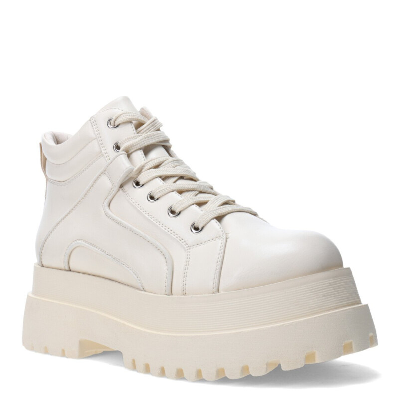 Botas de Mujer Miss Carol KLYPPER acordonada Beige