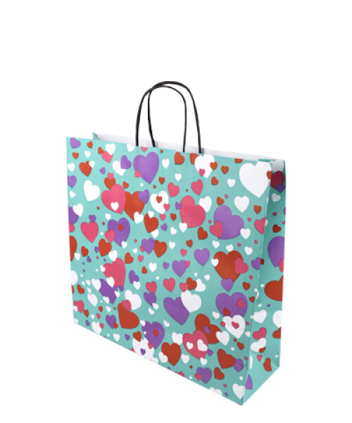 Bolsa fantasia luna 32x10x30 cm. COLOUR HEARTS