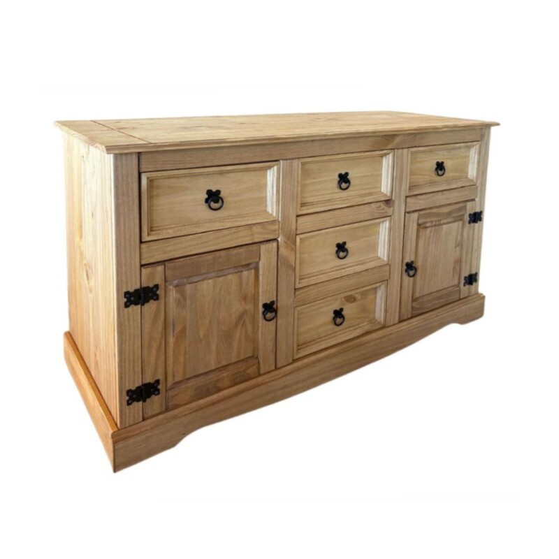 Aparador 2 Ptas 5 Caj Mex Natural Aparador 2 Ptas 5 Caj Mex Natural