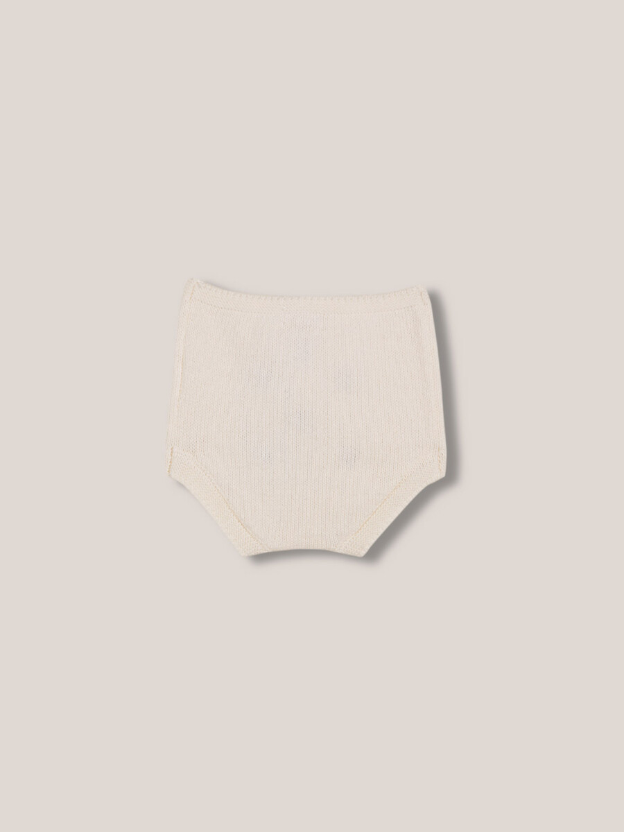 Bombacho Con Bordados Crudo