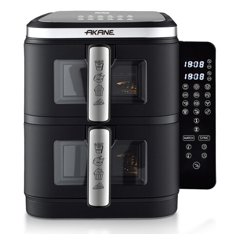 Freidora De Aire Akane Doble Canasto 11 L 2800 W A.850006 FREIDORA SIN ACEITE AKANE A.850006