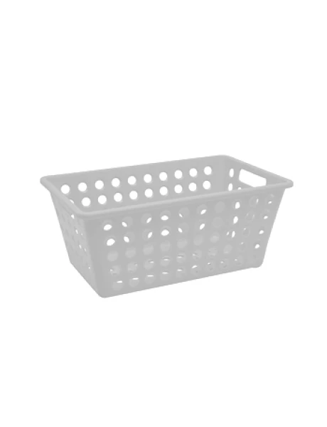 CESTO RECTANGULAR 28.7x19x12CM COZA BLANCO CESTO RECTANGULAR 28.7x19x12CM COZA BLANCO