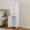 MUEBLE ORGANIZADOR BAÑO PAPEL HIGIENICO 80X20CM Blanco