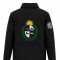 Campera Taslon Escudo Nacional Negra