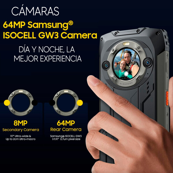 Blackview Bv9300 Pro 24/256gb Robusto De Trabajo CEL BLACKVIEW BV9300 PRO 12/256 4G NEGRO