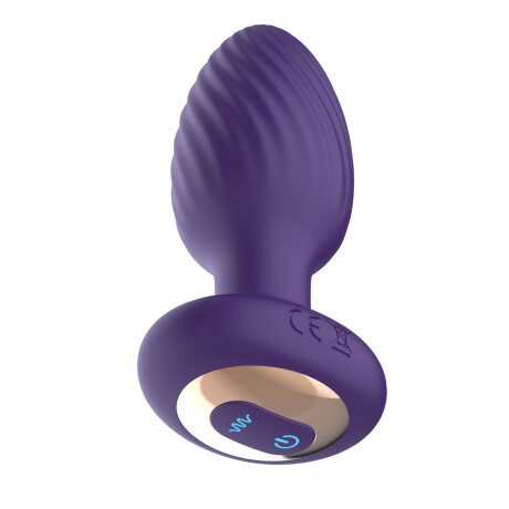 Plug Anal Giratorio con Control Remoto The Royale Nasstoys Plug Anal Giratorio con Control Remoto The Royale Nasstoys