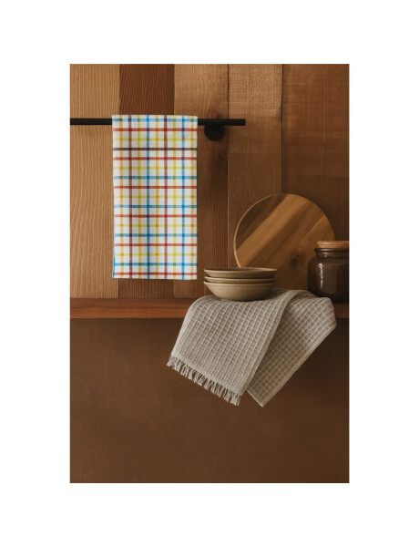 SET X2 REPASADORES 40X60CM CUADROS MULTICOLOR SET X2 REPASADORES 40X60CM CUADROS MULTICOLOR