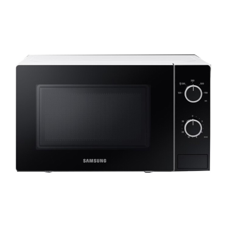 Microondas Samsung 20 L Puerta de Cristal MS20A3010 White