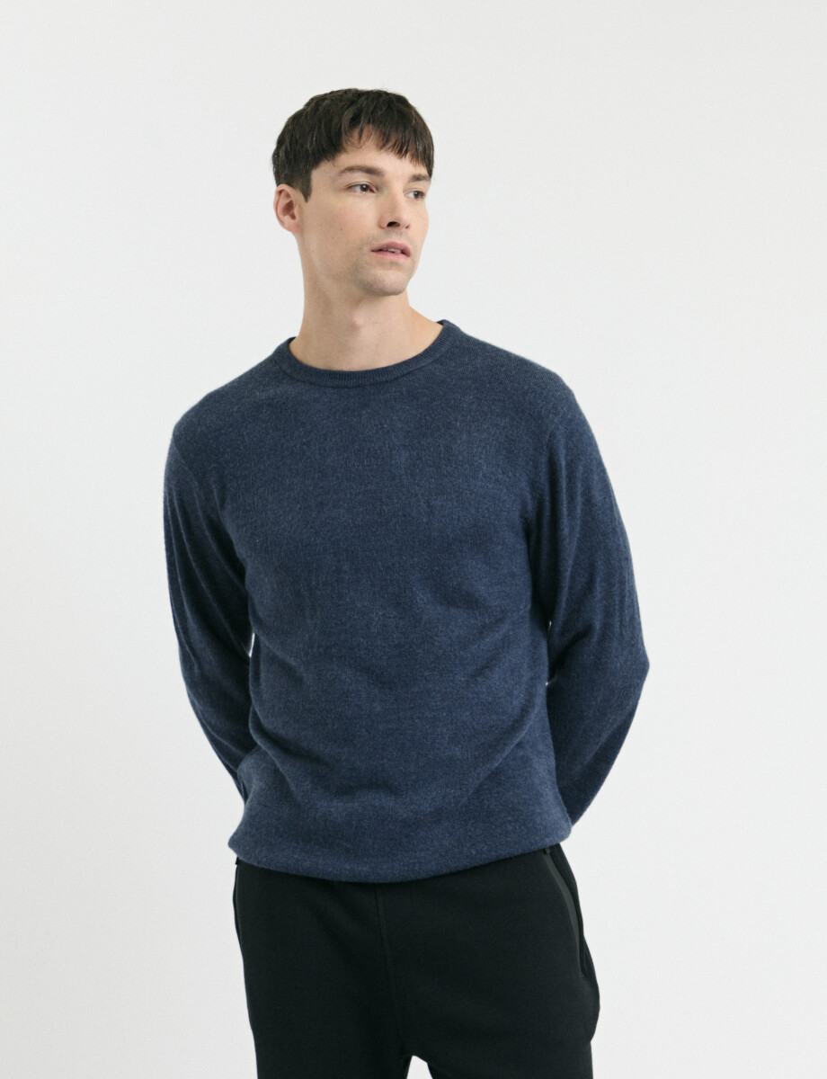 470413 SWEATER HARRINGTON URBAN Azul Melange