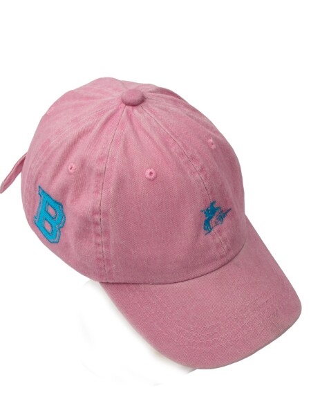 Gorro Visera Niño Rosa