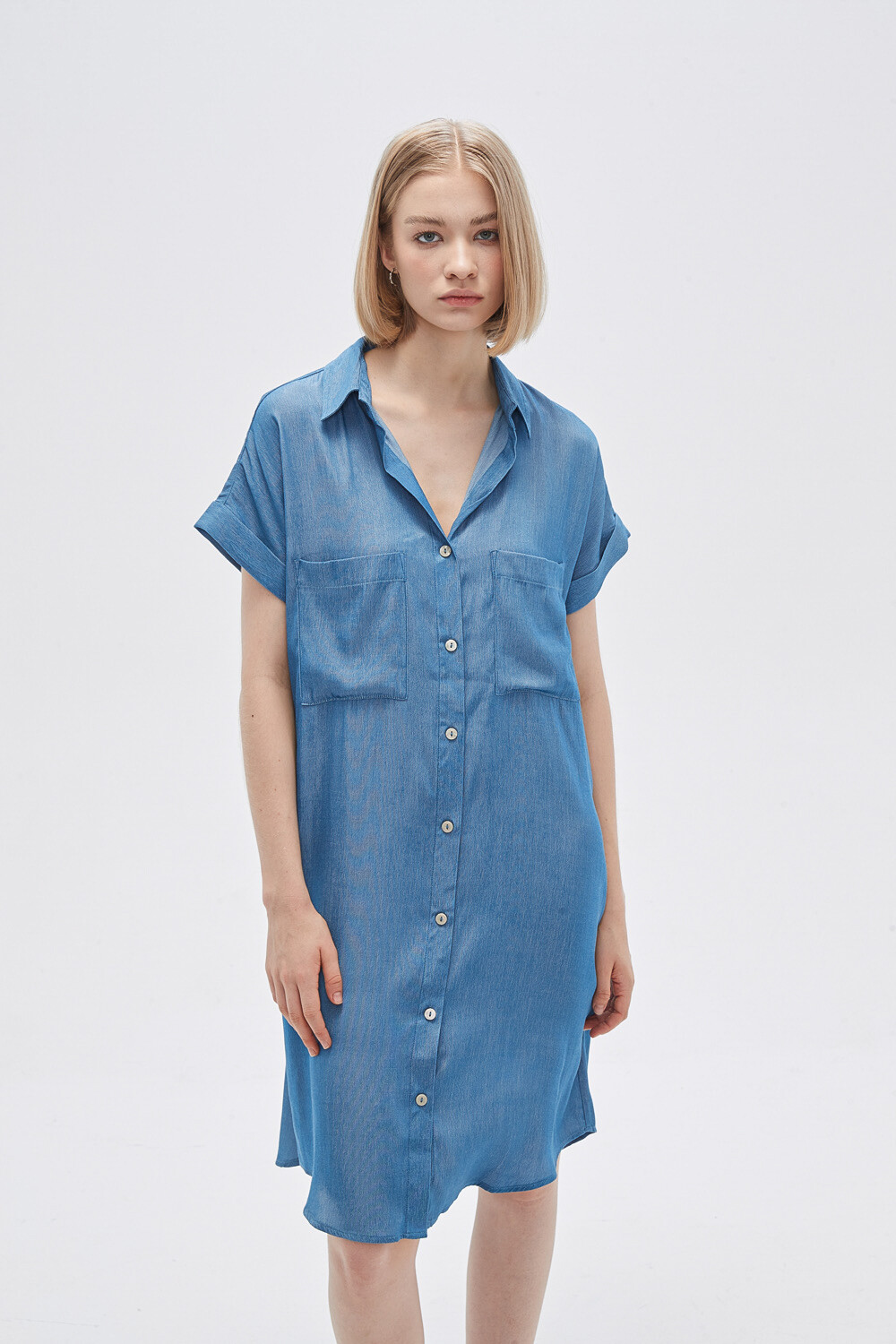 Vestido Lemos Azul Claro