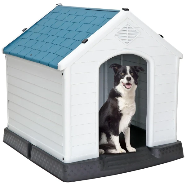 Casa Casilla Mascota Cucha Perro Grande Térmica Con Reja Casa Casilla Mascota Cucha Perro Grande Térmica Con Reja