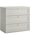 Cómoda FRAMLEV 3 cajones gris Cómoda FRAMLEV 3 cajones gris