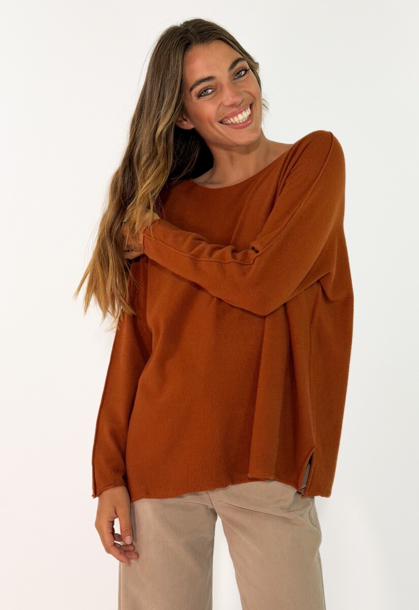 SWEATER SILVESTRA - NARANJA 