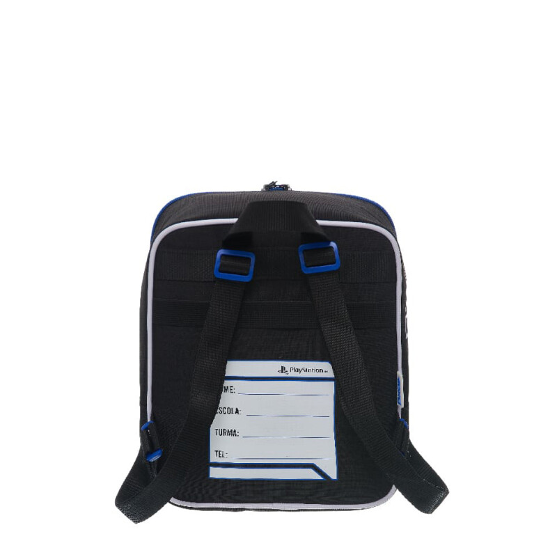 Lanchera Play Station Azul - Negro