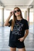 Remera Rock and roll Negro