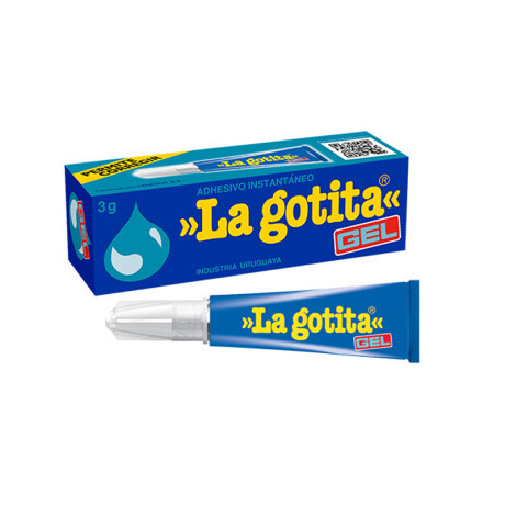 Adhesivo/Pegamento Instantáneo Líquido La Gotita® - 2 ml.