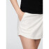 V-DENIM MINI SKORT WHITE WASH INDIGO