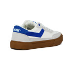Pony Champion Casual BRONX Hombre Canva-Suede / WHITE-BLUE Blanco-Azul