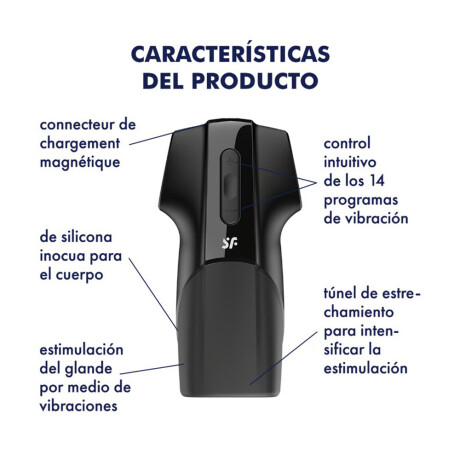 Satisfyer Men Vibration Masturbador USB Satisfyer Men Vibration Masturbador USB