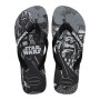 Sandalias Havaianas Star Wars FC Hombre Negro/Negro/Blanco