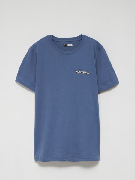 Camiseta manga corta -Mickey Azul Piedra