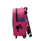 Mochila Barbie Hello World 12" Carro Fucsia - Negro