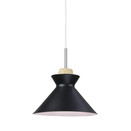 LÁMPARA DE TECHO METAL NEGRO LP8619