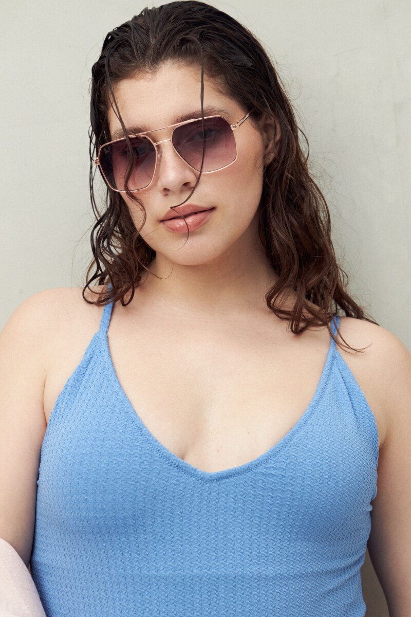 MALLA BACK STRAPS CAPARICA Azul Lavado