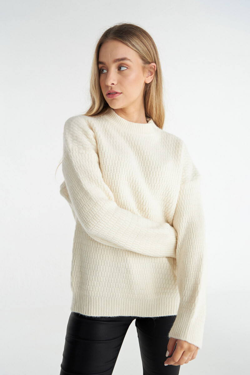 Sweater Tara - Crema 