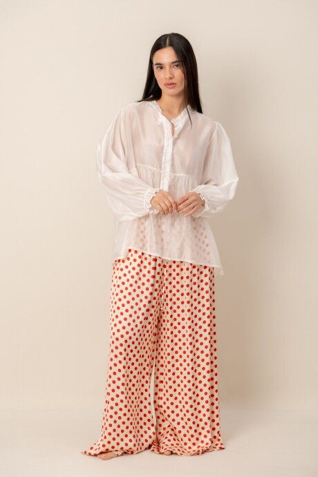 Pantalon Dots Rojo
