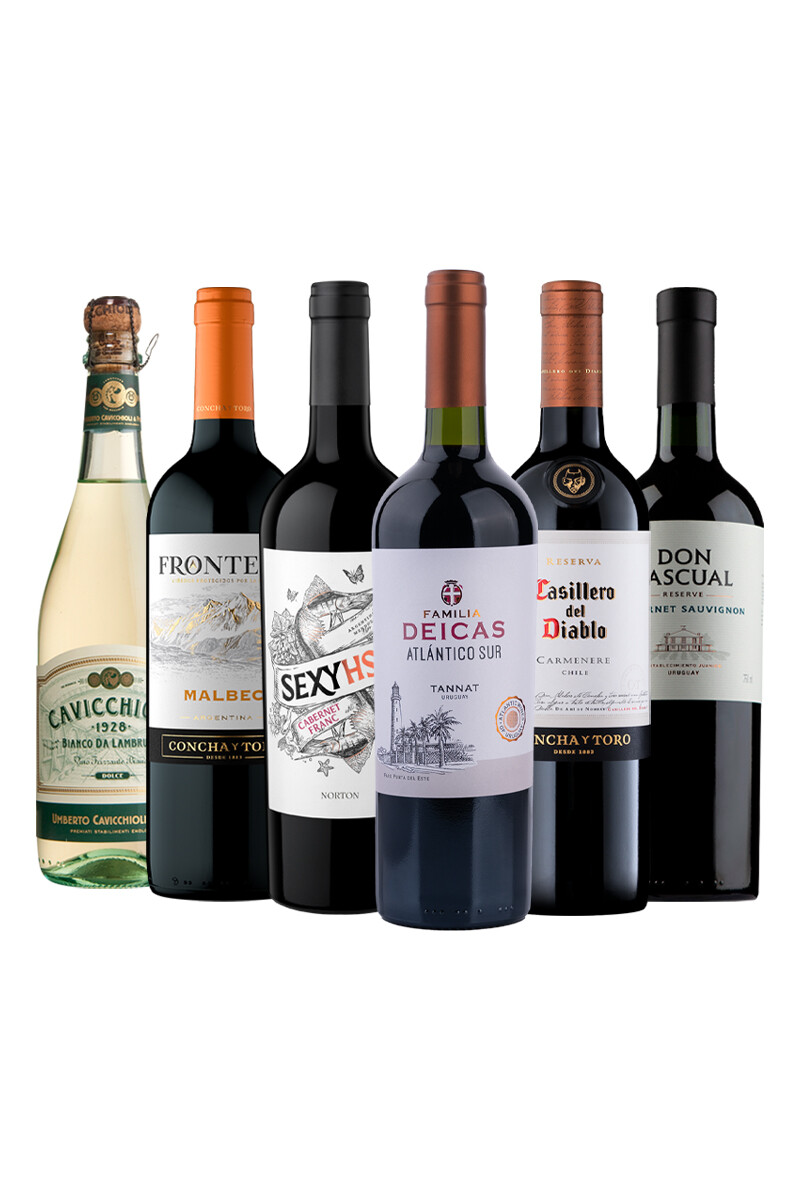 Pack Selección Recomendados de Marzo x6 vinos 