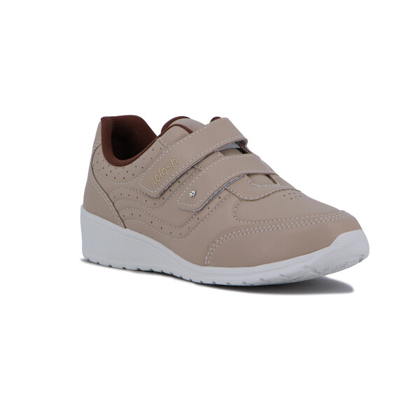 Kolosh Calzado Deportivo Mujer C/ Velcro - Marron Claro Marron Claro