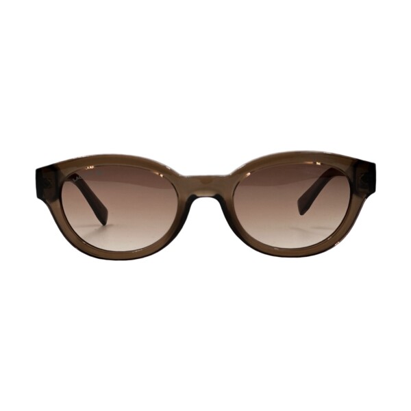 Lacoste Sol Ovalado chico Beige oscuro Lacoste Sol Ovalado chico Beige oscuro